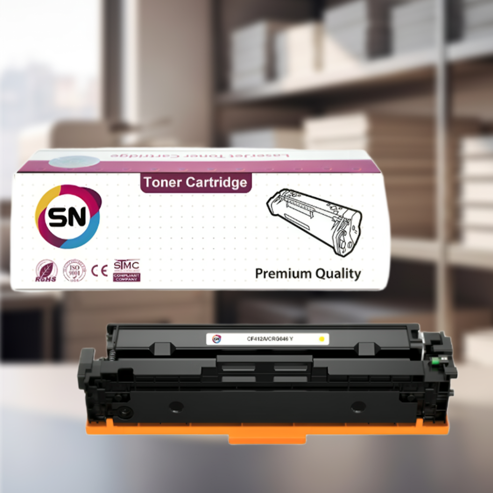 Compatible SN Laser Toner CF412-CRG046 - Yellow