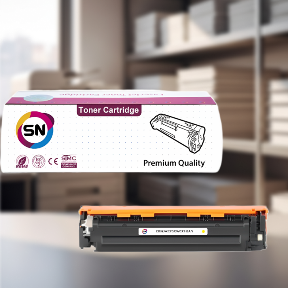 حبر ليزر SN متوافق 504A  -CE252- اصفر