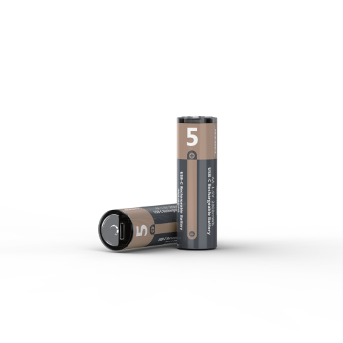 بطاريات Jeebel AA ليثيوم قابلة لإعادة الشحن حتى 1200 مرة – USB-C، سعة 2800mWh، حماية ذكية وأداء طويل الأمد