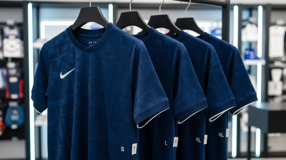 مقاسات تيشيرت كرة القدم