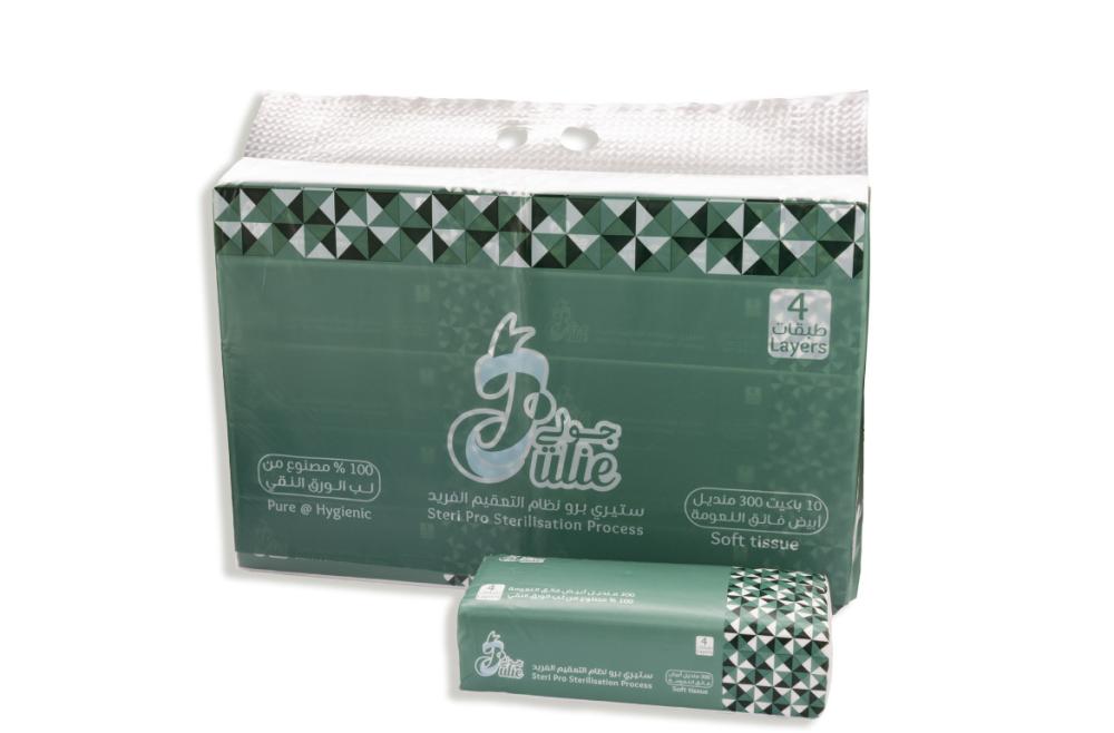 شدة واحدة 600 منديل مفرد