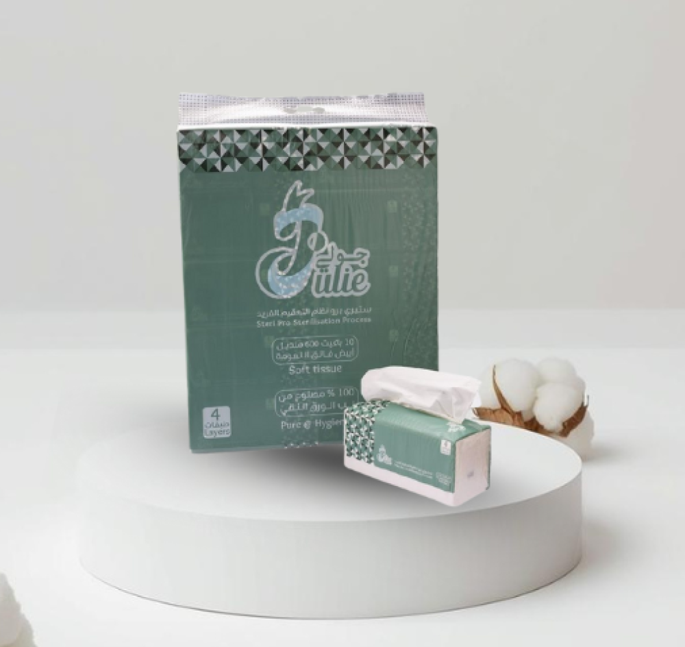 شدة واحدة 600 منديل مفرد