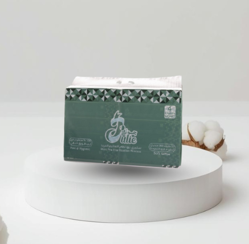 بكج 300 منديل مفرد 50 عبوة