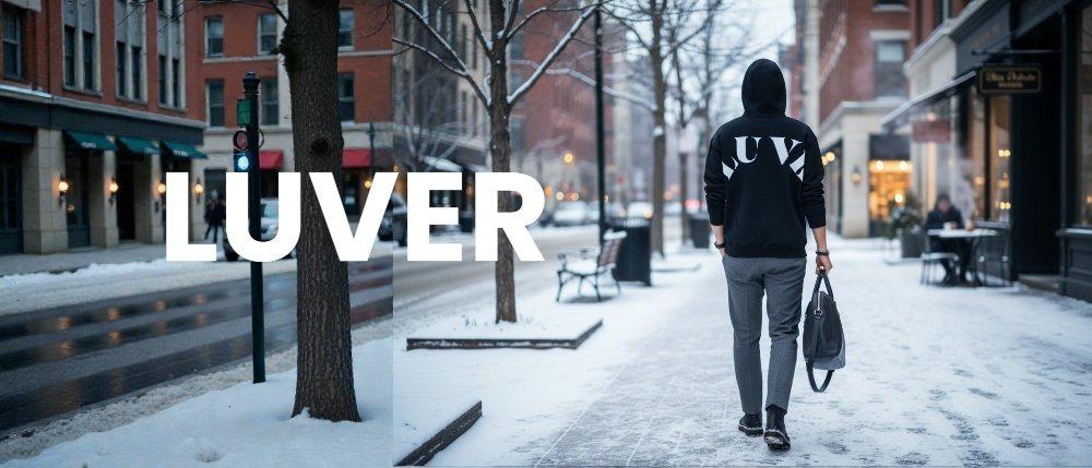 هودي أسود رجالي ونسائي  أنيق من لوفر  خيارك المثالي لكل يوم