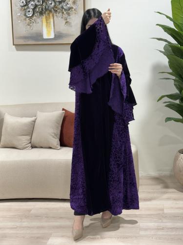 عباية غنج ( موف ) 1102