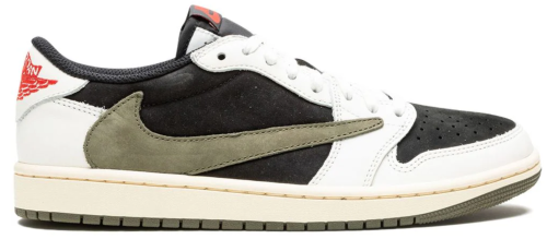 Travis Scott x Air Jordan 1 Low Olive