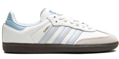 ADIDAS SAMBA OG WHITE HALO BLUE