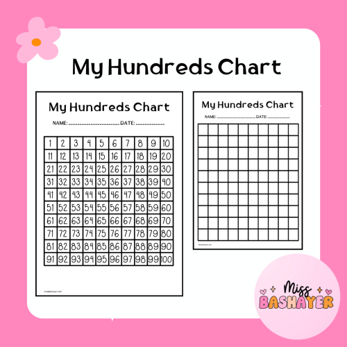My Hundreds Chart