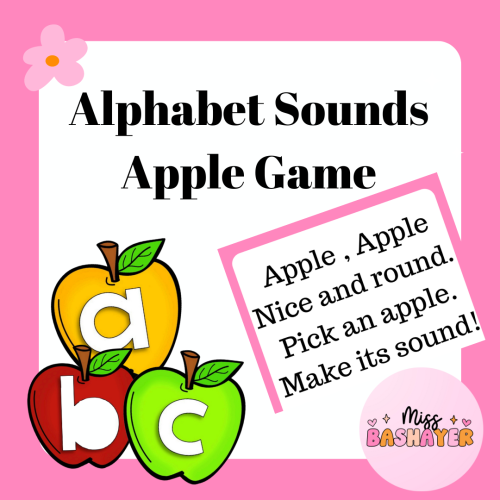 Alphabet Sounds - Apple Game