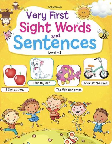 Very First Sight Words Sentences Level 1