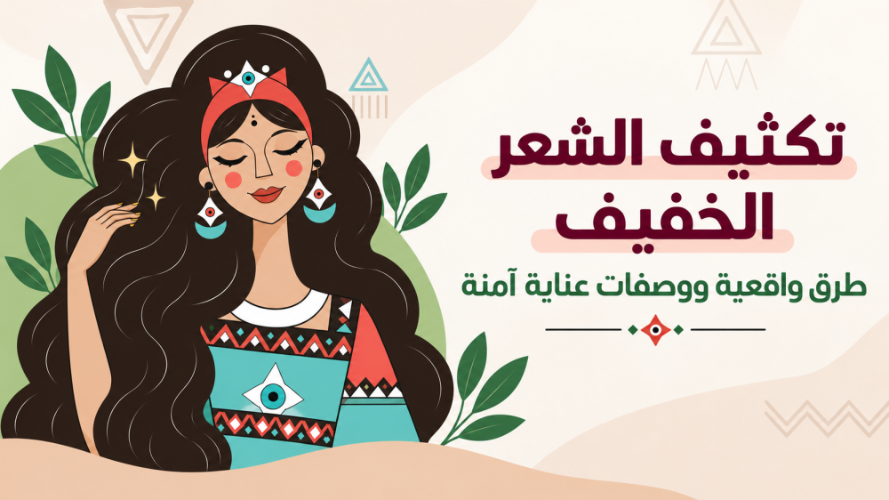 تكثيف الشعر الخفيف