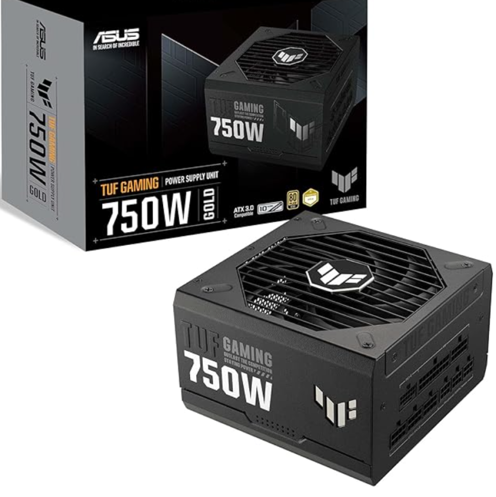 TUF Gaming 750W Gold (750 Watt, Fully Modular Power Supply, 80+ Gold Certified
