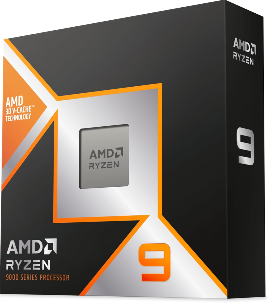 AMD Ryzen 9 9950X3D - معالج كمبيوتر عالي الأداء بتقنية 3D V-Cache