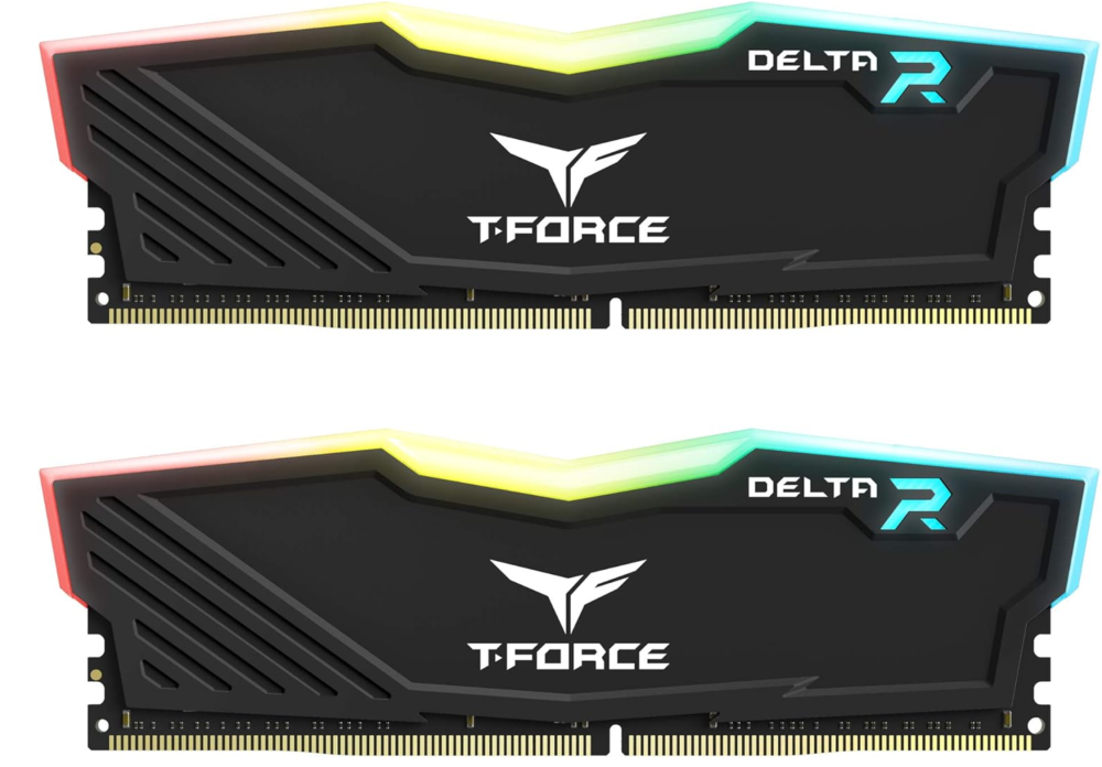 TEAMGROUP T-FORCE DELTA RGB DDR4 16GB (2x8GB) 3600MHz (PC4-28800) CL18