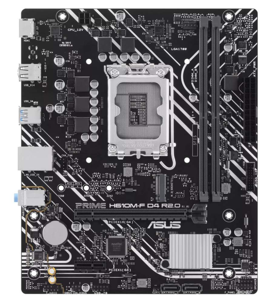 PRIME H610M-F D4 R2.0