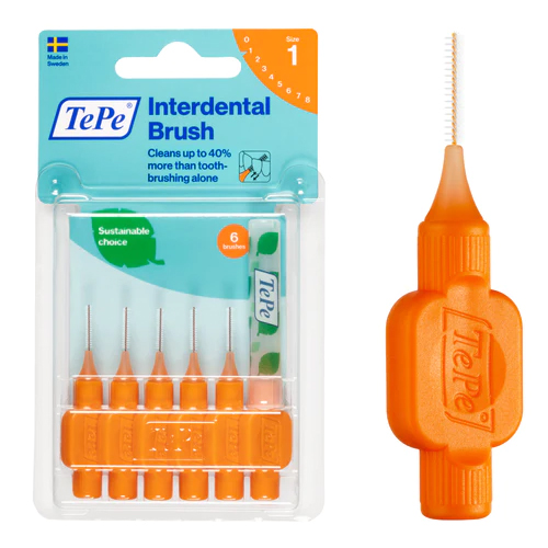 TePe® Interdental Brush Original Orange- 0.45 mm - 6 pieces