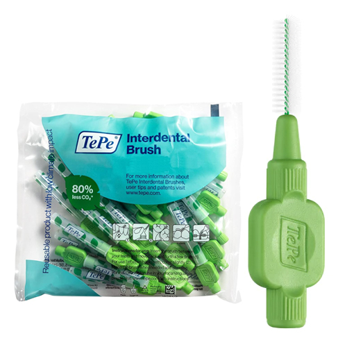 TePe® Interdental Brush Original Green - 0.8 mm - 25 pieces