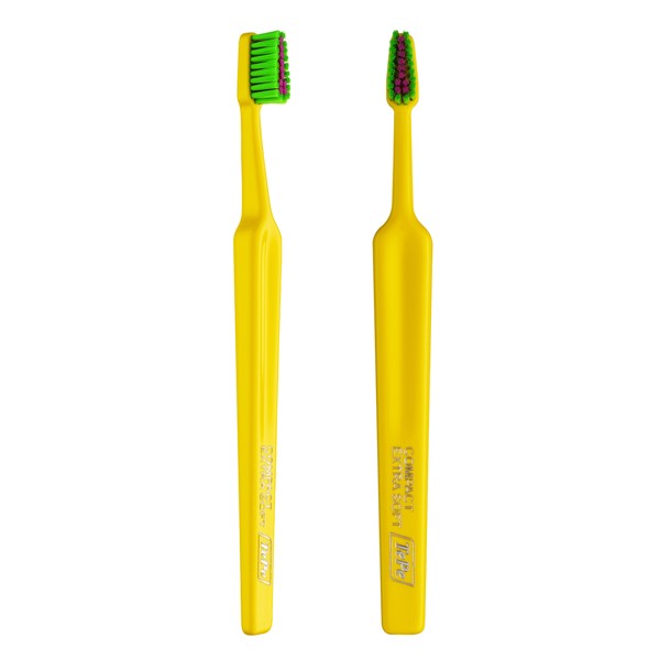 فرشاة أسنان كلر كومباكت COLOUR COMPACT X- SOFT YELLOW