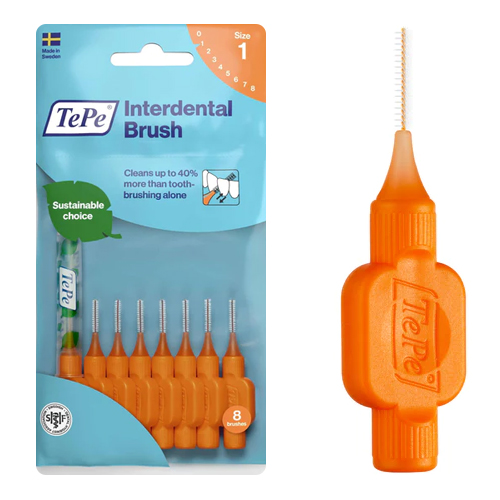 فرش مابين الأسنان ناعمة IDB ORANGE