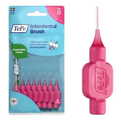 فرش مابين الأسنان ناعمة  IDB PINK