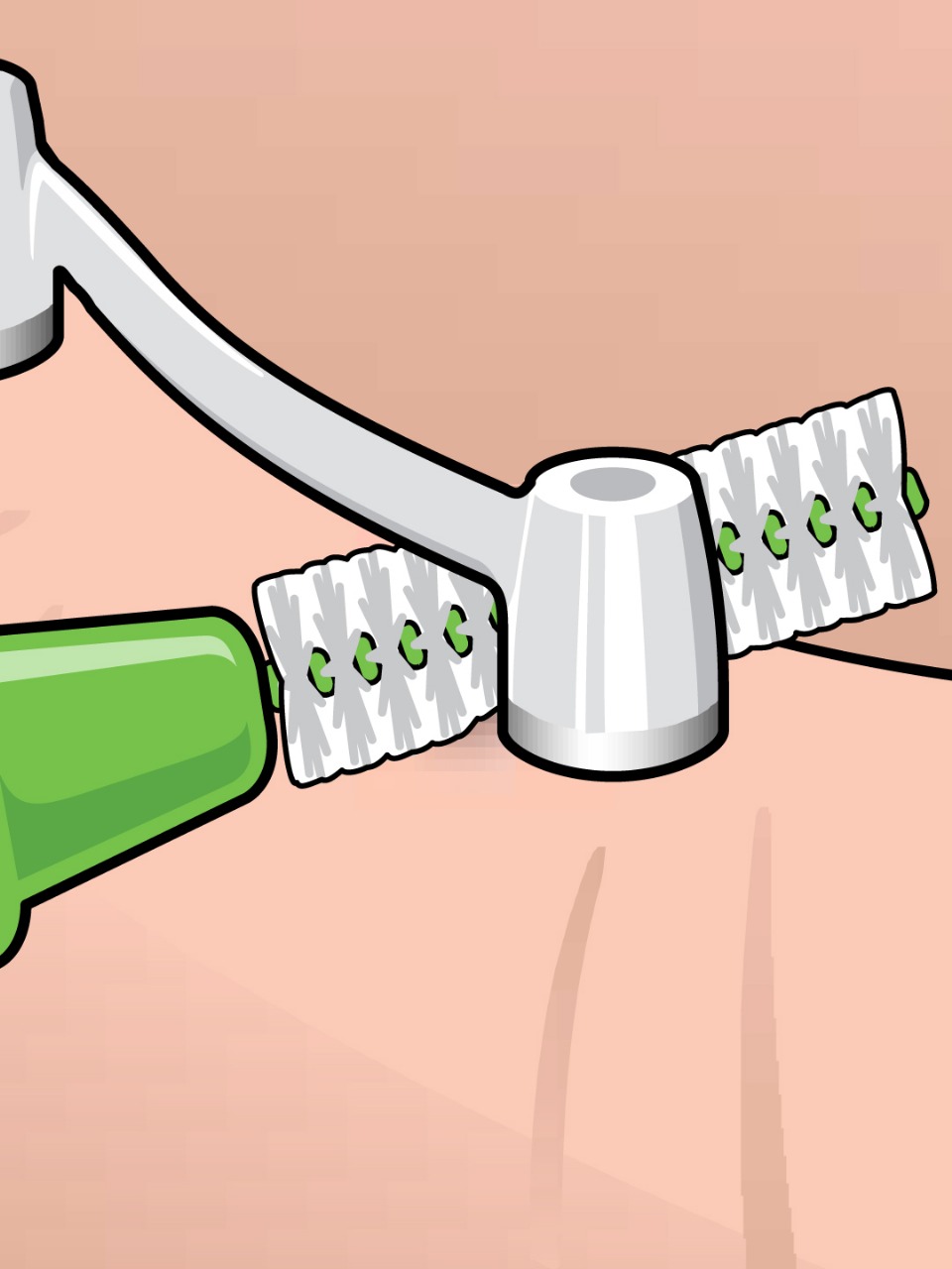 فرش مابين الأسنان ناعمة IDB MIXED PACK BLISTER