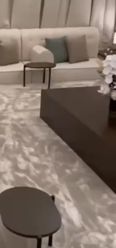 طاوله خشب باللون البوني مقاس 150/80