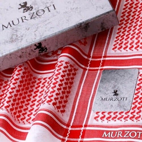 شماغ مورزوتي الفضي MURZOTI SILVER موديل SMSR2