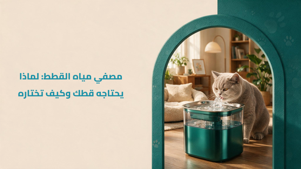 مصفي مياه القطط: لماذا يحتاجه قطك وكيف تختاره