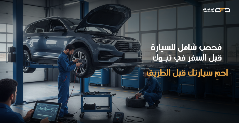 فحص شامل للسيارة قبل السفر في تبوك – احمِ سيارتك قبل الطريق