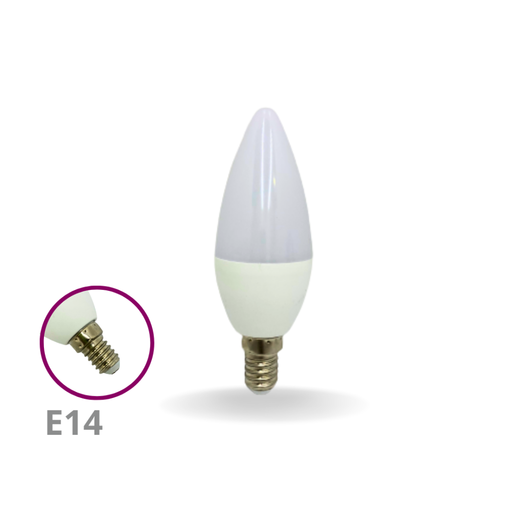 لمبه بلحه مثلج 7 واط  لون ابيض E14