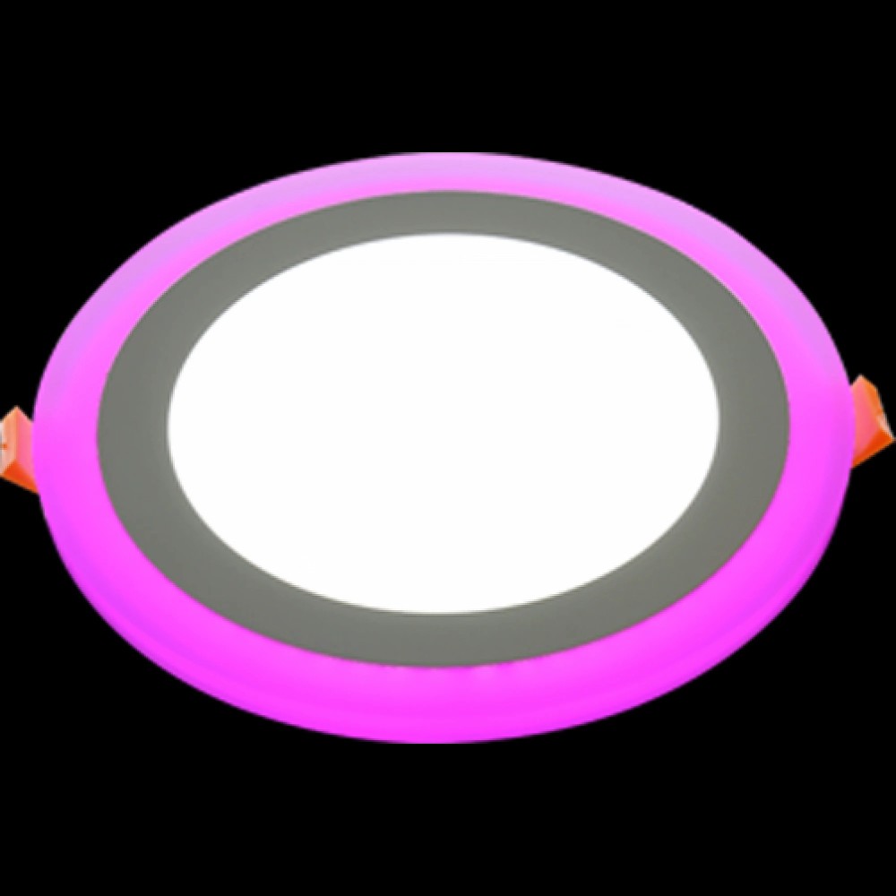 كشاف بنل 14 سم لون ابيض ايطار ملون.