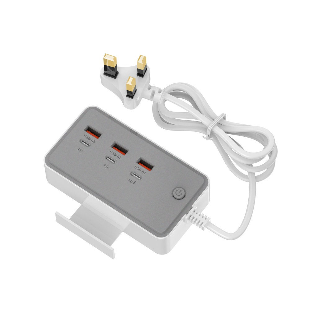 3USB3PD UK White