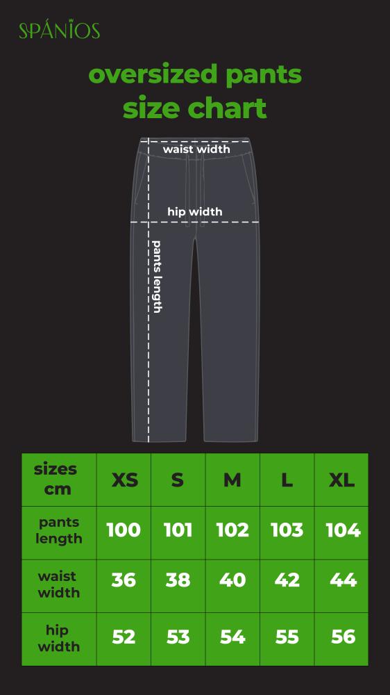 Pants Size Chart