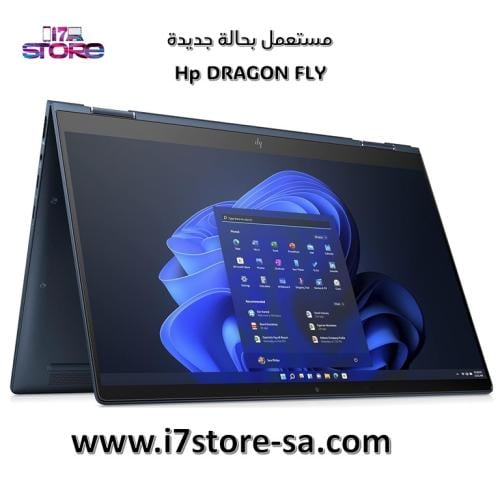 إتش بي - شاشة لمس 360 درجة - HP DRAGON FLY x360 -...