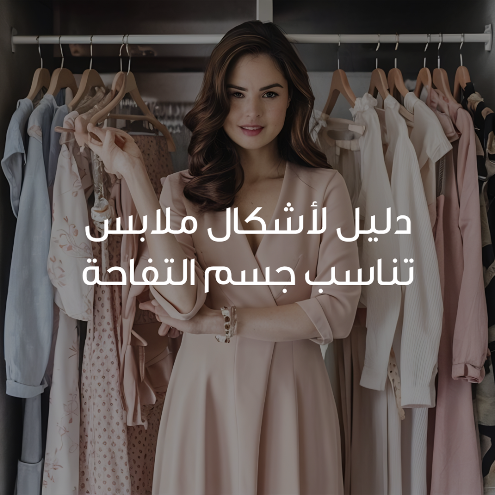 دليل لأشكال ملابس تناسب جسم التفاحة