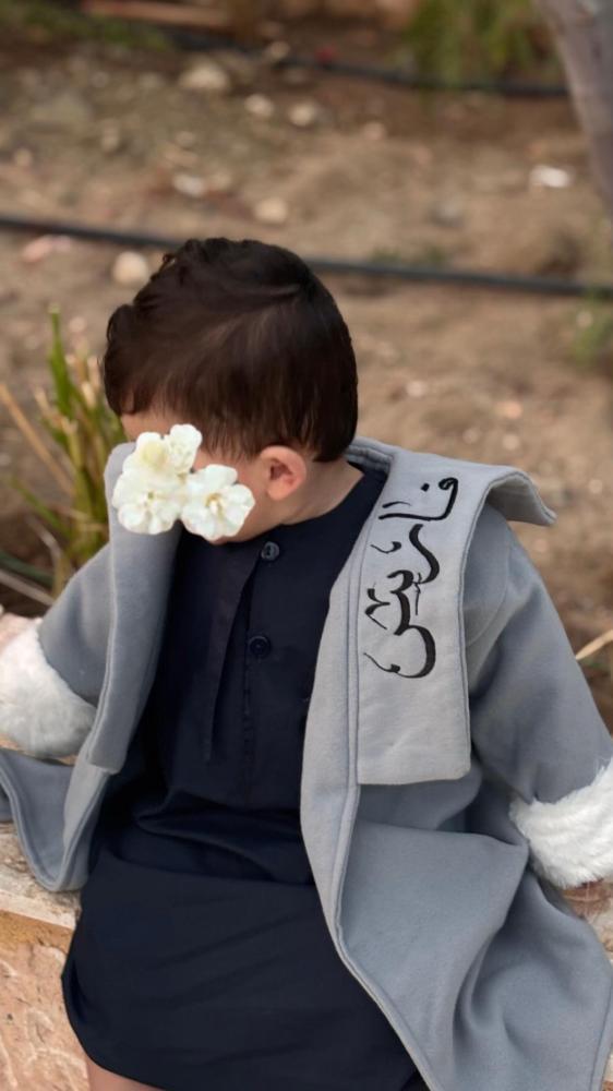 فروة شتوية شكل جديد رصاصي ولحمي