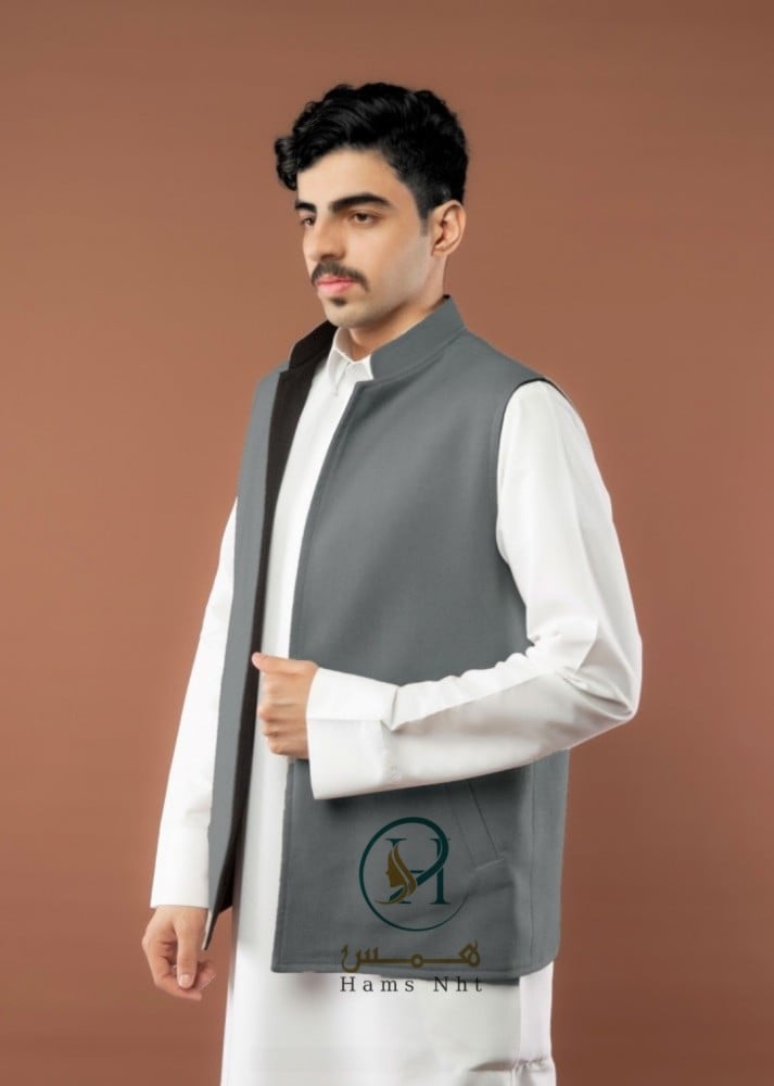 سديري دبل فيس اسود _رمادي