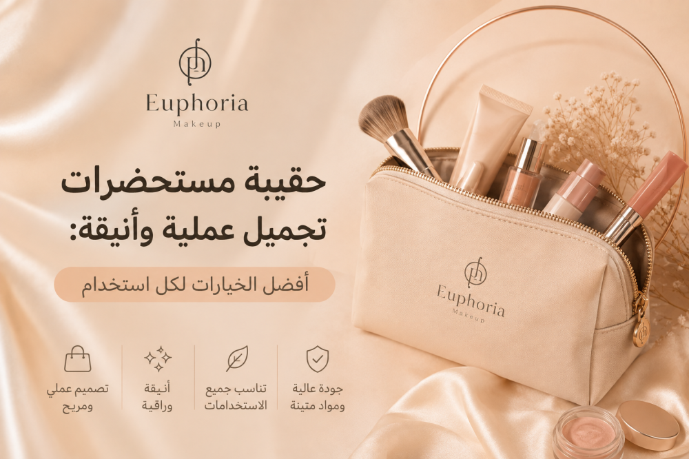 حقيبة مستحضرات تجميل عملية وأنيقة: أفضل الخيارات لكل استخدام