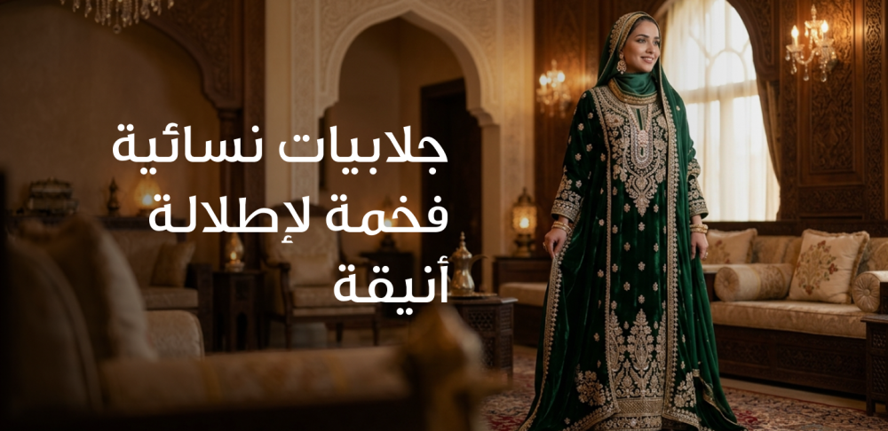 جلابيات نسائية فخمة لاطلاله أنيقة