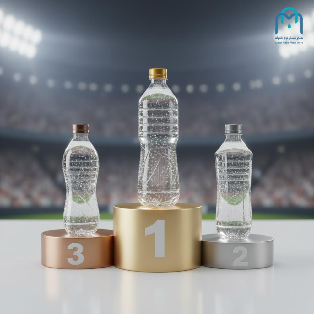 اختيار مياه معبأة مناسبة للمنزل مع اختيار الجودة وحجم العبوات