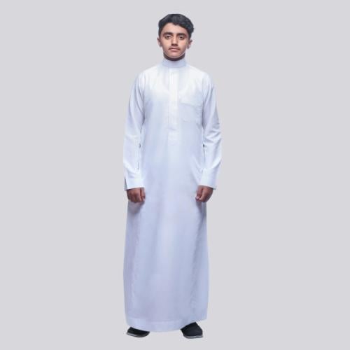 ثوب الدفة شبابي 1 أزرار سادة