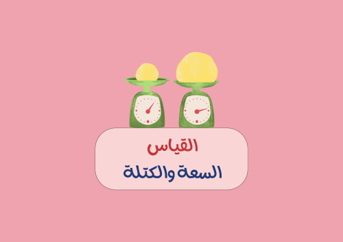 مطوية القياس السعة والكتلة الرياضيات الصف الثاني ا...