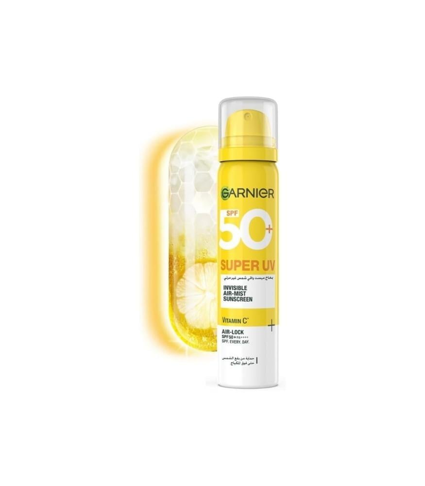 غارنييه, بخاخ ميست واقي شمس, غير مرئي, 75مل