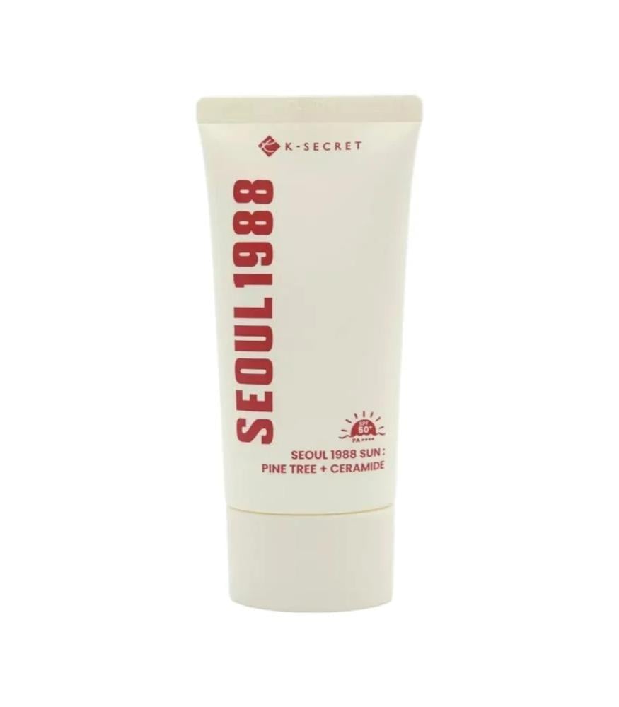 واقي شمس سيول 1988 بشجرة الصنوبر و السيراميد +SPF 50 من كي سيكريت - 50 مل