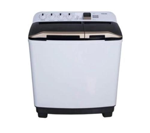 غسالة توشيبا حوضين 8 ك ابيض VH-J90WBB