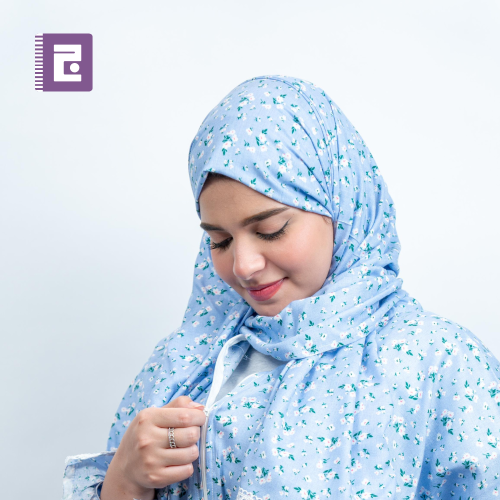 شرشف صلاة سحاب سماوي