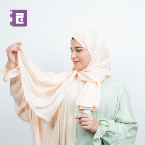 شرشف صلاة سحاب - تفاحي وسكري