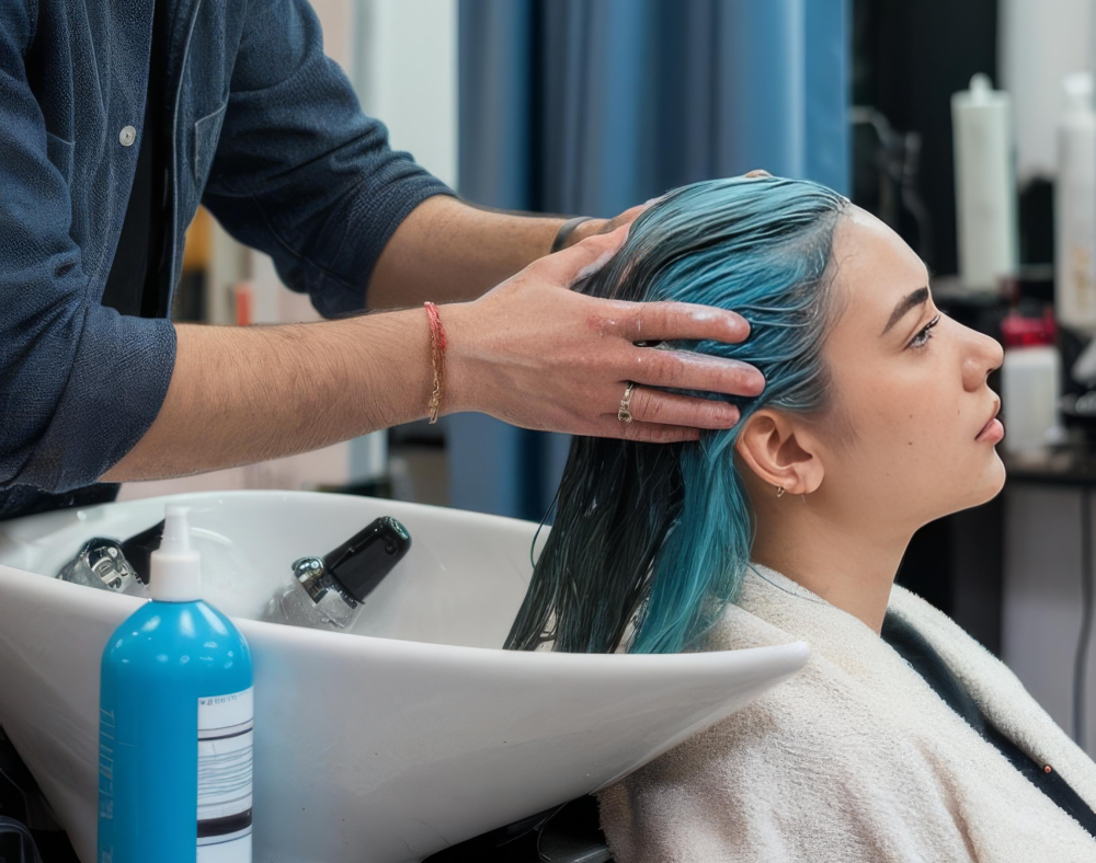 خدمة صبغة الشعر