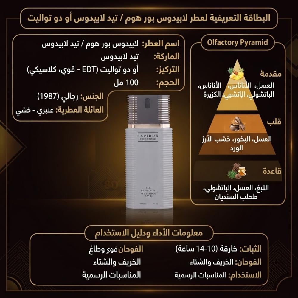 Ted Labidus Labidus Eau de Toilette - 100ml | Nouvona