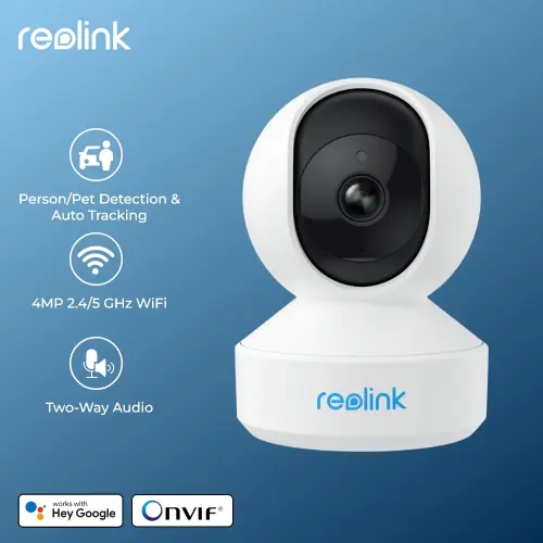 كاميرا Reolink E1 Series 2K 4MP WiFi عموم وإمالة 2...